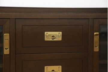 中古　美品　カリモク家具(karimoku)　domani(ドマーニ)　Morganton(モーガントン)　上品な佇まいのテレビ台(テレビボード、リビングボード、ローボード、収納棚、戸棚)(R-074960)