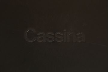 中古　美品　Cassina(カッシーナ)　412　CAB(キャブ)　MARIO BELLINI(マリオベリーニ)　シンプルモダンな空間づくりに活躍するアームレスチェア2脚セット(ダイニングチェア、椅子、イス、バラ売り可能)(定価2脚で約47万9千円)(R-074963)
