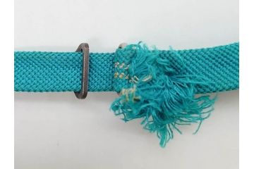 作家物　芳昭銘　金工　彫刻　意匠を凝らしたうさぎが愛らしい帯留め(金属工芸、兎、ウサギ、和装小物、着物道具、帯締め、アクセサリー)(R-074982)