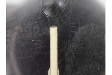 ジャンク品　品川製作所　航空計器(軍用?、日本軍?、陸海?、高度計?、圧力計?)(R-074983)