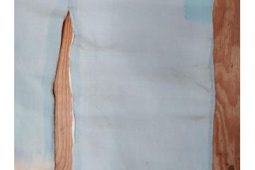 明治期　アンティーク　縮緬(ちりめん)　着物　刺繍　鶴亀文様　松竹梅　丸に抱き茗荷紋(古布、リメイク、衣装、振袖、大正ロマン、レトロ、Japanese KIMONO)(R-074990)