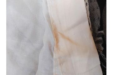 大正〜昭和初期　アンティーク　縮緬(ちりめん)　子供着物　金魚(子ども、古布、リメイク、衣装、大正ロマン、レトロ、Japanese KIMONO)(R-074991)