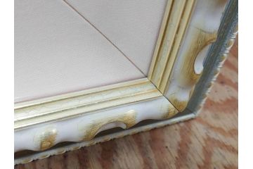 真作　現在入手困難!!　オーストラリア画家　エイリアン・ロメリー　Ariane Roemmele　外面の顔(絵画、額装、箱付き)(R-074992)