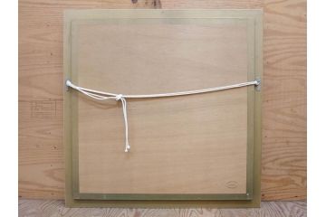 真作　現在入手困難!!　オーストラリア画家　エイリアン・ロメリー　Ariane Roemmele　外面の顔(絵画、額装、箱付き)(R-074992)