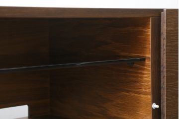 中古　美品!!　Cassinaixc.(カッシーナイクスシー)　BREATH(ブレス)　スタイリッシュな佇まいが魅力的なシアターボード(テレビ台、テレビボード、リビングボード、ローボード、収納棚、戸棚)(R-075008)