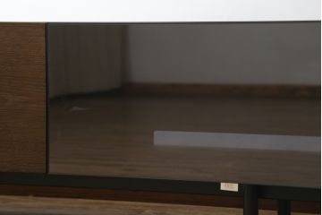 中古　美品!!　Cassinaixc.(カッシーナイクスシー)　BREATH(ブレス)　スタイリッシュな佇まいが魅力的なシアターボード(テレビ台、テレビボード、リビングボード、ローボード、収納棚、戸棚)(R-075008)
