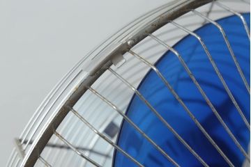 レトロ雑貨　激レア!!　松下電器産業　大型　F-35VG　ナショナル扇風機　箱付き(National、ELECTRIC FAN、3枚羽)(R-075044)