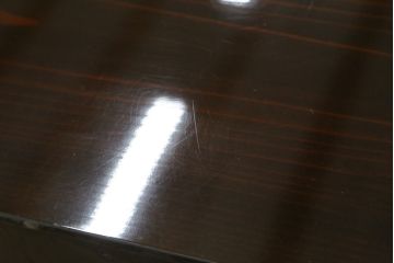 和製アンティーク　超美品!!　専門店にてフルリペア済み!!　前面欅(ケヤキ)材　希少な七福神金具が魅力の木地呂塗り仙台箪笥(時代箪笥、整理タンス、収納たんす、引き出し)(R-075045)
