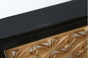 和製ビンテージ　上品な和の空間におすすめの組子衝立て(つい立て、衝い立て、仕切り、パーテーション、店舗什器、ヴィンテージ)(R-075047)