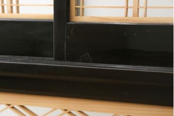 和製ビンテージ　上品な和の空間におすすめの組子衝立て(つい立て、衝い立て、仕切り、パーテーション、店舗什器、ヴィンテージ)(R-075047)