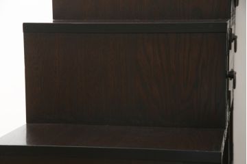 中古　民芸家具　上質な和の雰囲気香る階段箪笥(和箪笥、整理たんす、収納タンス、引き出し)(R-075073)