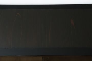 和製アンティーク　美品!!　シックな佇まいが目を惹く会津水屋箪笥サイドボード(収納棚、サイドキャビネット、食器棚、戸棚、テレビ台、テレビボード)(R-075077)