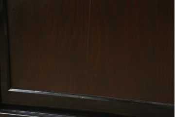 和製アンティーク　美品!!　シックな佇まいが目を惹く会津水屋箪笥サイドボード(収納棚、サイドキャビネット、食器棚、戸棚、テレビ台、テレビボード)(R-075077)