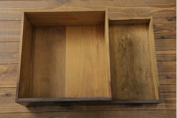 和製アンティーク　美品!!　シックな佇まいが目を惹く会津水屋箪笥サイドボード(収納棚、サイドキャビネット、食器棚、戸棚)(R-075078)