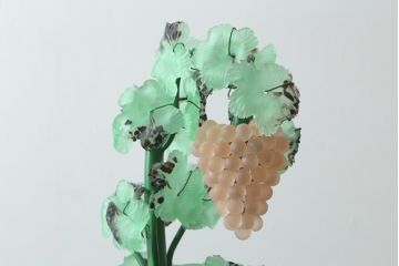 中古　イタリア製　トーソー社(TOSO CESARE)　ムラーノガラス(Murano　Glass)　ブドウ(葡萄、ぶどう)　13灯　空間のアクセントになるスタンドライト(フロアスタンド、スタンド照明、フロア照明、ベネチアングラス、ヴェネチアングラス、ムラノガラス)(※商品画像はイメージです)(定価約130万円)(R-075080)