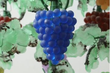 中古　イタリア製　トーソー社(TOSO CESARE)　ムラーノガラス(Murano　Glass)　ブドウ(葡萄、ぶどう)　13灯　空間のアクセントになるスタンドライト(フロアスタンド、スタンド照明、フロア照明、ベネチアングラス、ヴェネチアングラス、ムラノガラス)(※商品画像はイメージです)(定価約130万円)(R-075080)