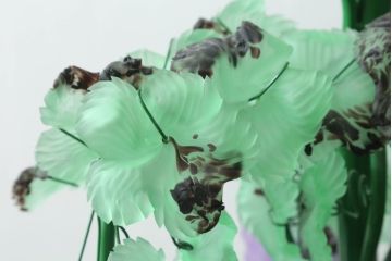 中古　イタリア製　トーソー社(TOSO CESARE)　ムラーノガラス(Murano　Glass)　ブドウ(葡萄、ぶどう)　13灯　空間のアクセントになるスタンドライト(フロアスタンド、スタンド照明、フロア照明、ベネチアングラス、ヴェネチアングラス、ムラノガラス)(※商品画像はイメージです)(定価約130万円)(R-075080)