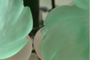 中古　イタリア製　トーソー社(TOSO CESARE)　ムラーノガラス(Murano　Glass)　ブドウ(葡萄、ぶどう)　13灯　空間のアクセントになるスタンドライト(フロアスタンド、スタンド照明、フロア照明、ベネチアングラス、ヴェネチアングラス、ムラノガラス)(定価約130万円)(R-075080)