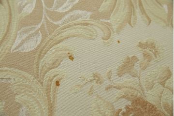 中古　美品　イタリア高級家具　SILIK(シリック)　ロココ調　優雅で上品な空間づくりにぴったりな1人掛けソファ(一人掛けソファ、1P、アームソファ)(R-075093)