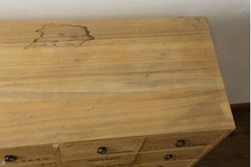 中古　総桐材　引き出し24杯!細かな収納に便利な薬箪笥(小物収納、チェスト、総桐箪笥、総桐たんす)(R-075098)