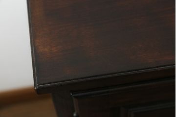 和製ビンテージ　クラシカルなデザインがお洒落!上質な作りの民芸サイドボード(収納棚、戸棚、食器棚、サイドキャビネット、松本民芸家具、北海道民芸家具、ヴィンテージ)(R-075100)