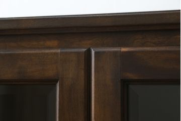 和製ビンテージ　クラシカルなデザインがお洒落!上質な作りの民芸サイドボード(収納棚、戸棚、食器棚、サイドキャビネット、松本民芸家具、北海道民芸家具、ヴィンテージ)(R-075100)