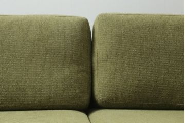 中古　AKASE(旧アカセ木工)　MASTERWAL(マスターウォール)　DANISH SOFA(デニッシュソファ)　ウォールナット材　ゆったりとした座り心地が魅力的な3人掛けソファ(三人掛け、3P、トリプルソファ)(定価約38万円)(R-075102)