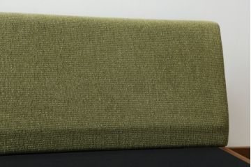 中古　AKASE(旧アカセ木工)　MASTERWAL(マスターウォール)　DANISH SOFA(デニッシュソファ)　ウォールナット材　ゆったりとした座り心地が魅力的な3人掛けソファ(三人掛け、3P、トリプルソファ)(定価約38万円)(R-075102)