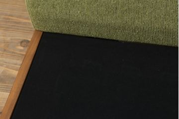 中古　AKASE(旧アカセ木工)　MASTERWAL(マスターウォール)　DANISH SOFA(デニッシュソファ)　ウォールナット材　ゆったりとした座り心地が魅力的な3人掛けソファ(三人掛け、3P、トリプルソファ)(定価約38万円)(R-075102)