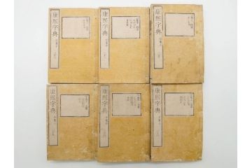 明治19年　中国漢字辞典　康熙字典40冊セット(唐本、翻刻、木箱付き)(R-075107)
