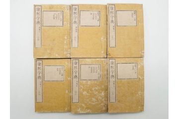 明治19年　中国漢字辞典　康熙字典40冊セット(唐本、翻刻、木箱付き)(R-075107)