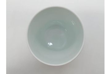 重要無形文化財　人間国宝　十四代　酒井田柿右衛門　錦　柿文　色彩とフォルムの美しさが食卓に華やぎをもたらす湯呑み2客セット(湯のみ、煎茶道具、和食器、共箱付き)(R-075115)
