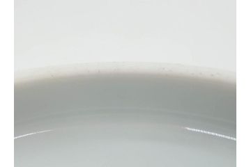 重要無形文化財　人間国宝　十四代　酒井田柿右衛門　錦　菊鳥文　約21cm　6.7寸　丁寧に描かれた絵付けが目を惹く菓子器(色絵、菓子皿、和皿、和食器、共箱付き、六寸七分)(R-075116)