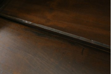 和製ヴィンテージ　軽井沢彫り　桜の彫刻が美しいライティングビューロー　(R-075141)