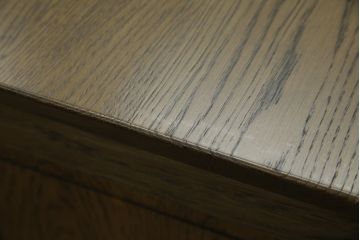 中古　美品　楢(ナラ)材　高山デザイン　モダンな佇まいが魅力的な水屋箪笥サイドボード(食器棚、サイドキャビネット、収納棚、戸棚)(R-075143)