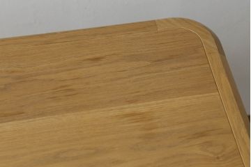 中古　美品　ラグジュアリーブランド　ローマン アンド ウィリアムス ギルド(ROMAN AND WILLIAMS GUILD)　オーク材　シンプルながらも拘りあるデザインが魅力的なスクエアテーブル(カフェテーブル、サイドテーブル、コーヒーテーブル)(定価約55万円)(R-075145)