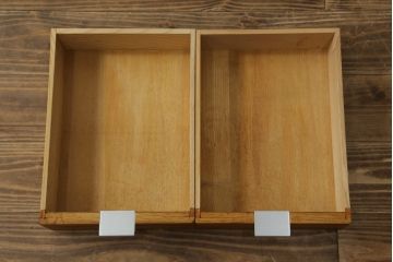 和製ビンテージ　桐箪笥リメイク　北欧デザインにリメイクしたモダンなローボード(テレビ台、テレビボード、ローチェスト、引き出し、収納棚、戸棚、ヴィンテージ)(R-075188)