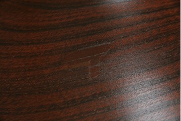 中古　美品!!　岩谷堂箪笥　深い木の色味とあられ金具が美しい飾り棚　(R-075189)