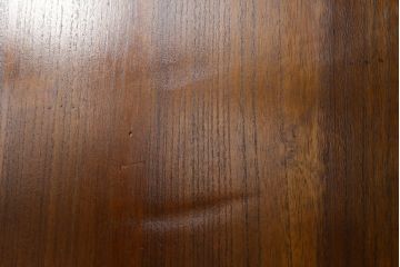 和製ビンテージ　美品　楡(ニレ)材　明るい木の色味と杢目が美しい水屋箪笥(戸棚、収納棚、食器棚、ヴィンテージ)(R-075196)