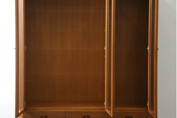和製ヴィンテージ　日田工芸　チーク材　北欧デザインのキャビネット　(R-075199)