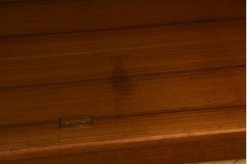 和製ヴィンテージ　日田工芸　チーク材　北欧デザインのキャビネット　(R-075199)