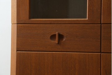 和製ヴィンテージ　日田工芸　チーク材　北欧デザインのキャビネット　(R-075199)