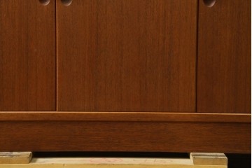 和製ヴィンテージ　日田工芸　チーク材　北欧デザインのキャビネット　(R-075199)