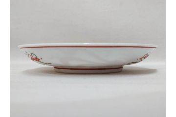 希少　永楽善五郎　色鮮やかな古赤絵が優美な存在感を放つコーヒーカップ&ソーサー6客セット(コーヒー呑、珈琲、和食器、共箱付き)(R-075225)