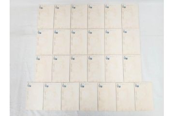 昭和レトロ　新年はがき　女の子　男の子　200枚×2箱セット(絵葉書、年賀状、ハガキ、箱付き、計400枚、8種類、振袖、スキー、凧)(R-075226)