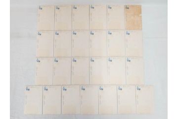 昭和レトロ　新年はがき　女の子　男の子　200枚×2箱セット(絵葉書、年賀状、ハガキ、箱付き、計400枚、8種類、振袖、スキー、凧)(R-075226)