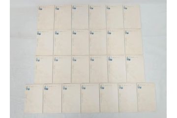 昭和レトロ　新年はがき　女の子　男の子　200枚×2箱セット(絵葉書、年賀状、ハガキ、箱付き、計400枚、8種類、振袖、スキー、凧)(R-075226)