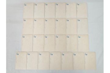 昭和レトロ　新年はがき　女の子　男の子　200枚×2箱セット(絵葉書、年賀状、ハガキ、箱付き、計400枚、8種類、振袖、スキー、凧)(R-075226)