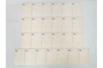 昭和レトロ　新年はがき　女の子　男の子　200枚×2箱セット(絵葉書、年賀状、ハガキ、箱付き、計400枚、8種類、振袖、スキー、凧)(R-075226)