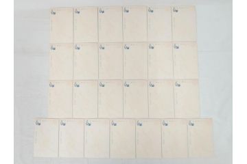 昭和レトロ　新年はがき　女の子　男の子　200枚×2箱セット(絵葉書、年賀状、ハガキ、箱付き、計400枚、8種類、振袖、スキー、凧)(R-075226)
